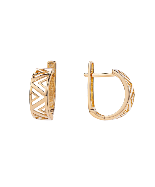 Золотые серьги