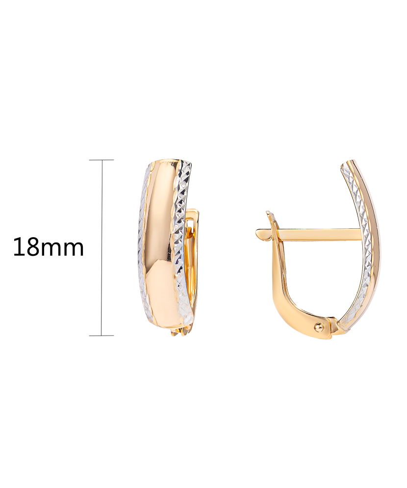 Золотые серьги