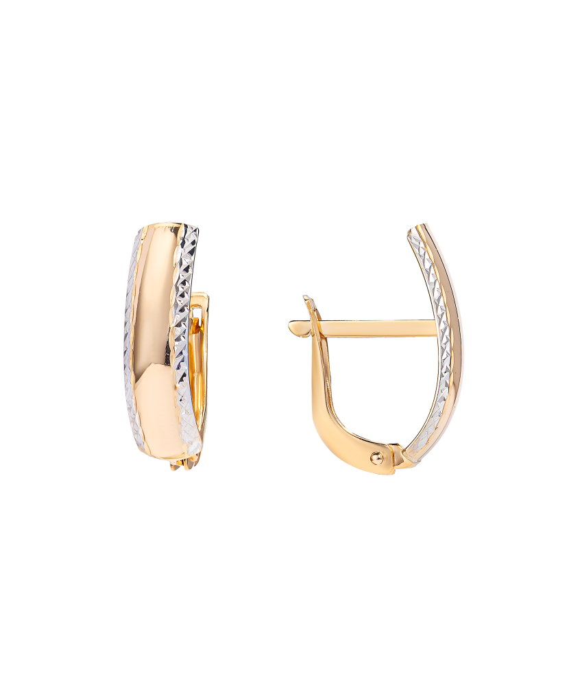 Золотые серьги