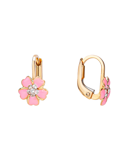 Kuldkõrvarõngad lilled