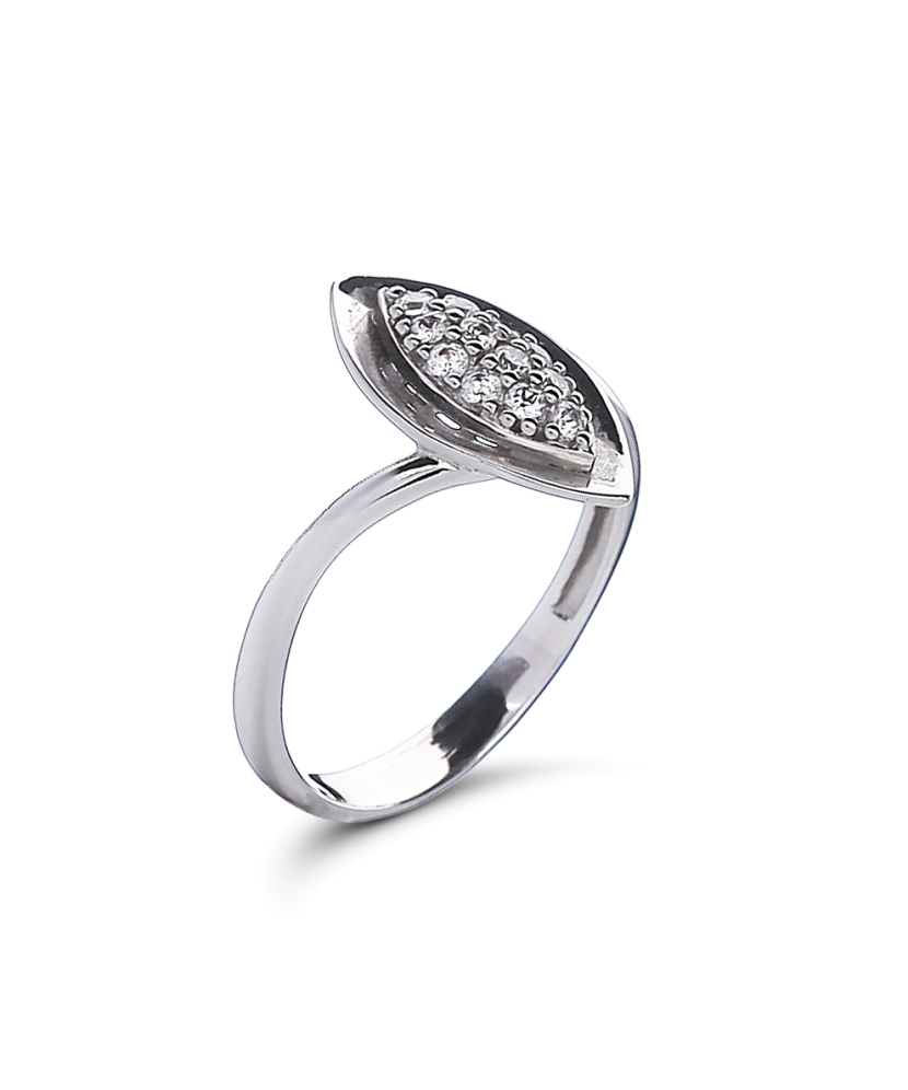 Kuldsõrmus tsirkoonidega Goldinga 00495