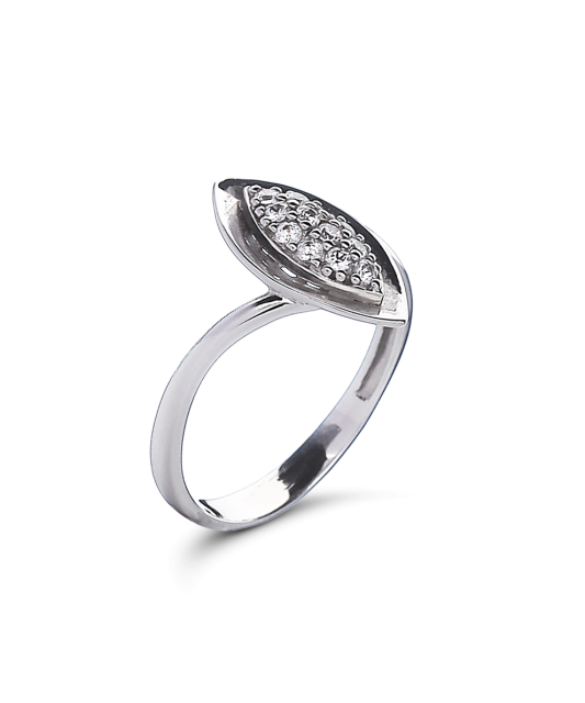 Kuldsõrmus tsirkoonidega Goldinga 00495