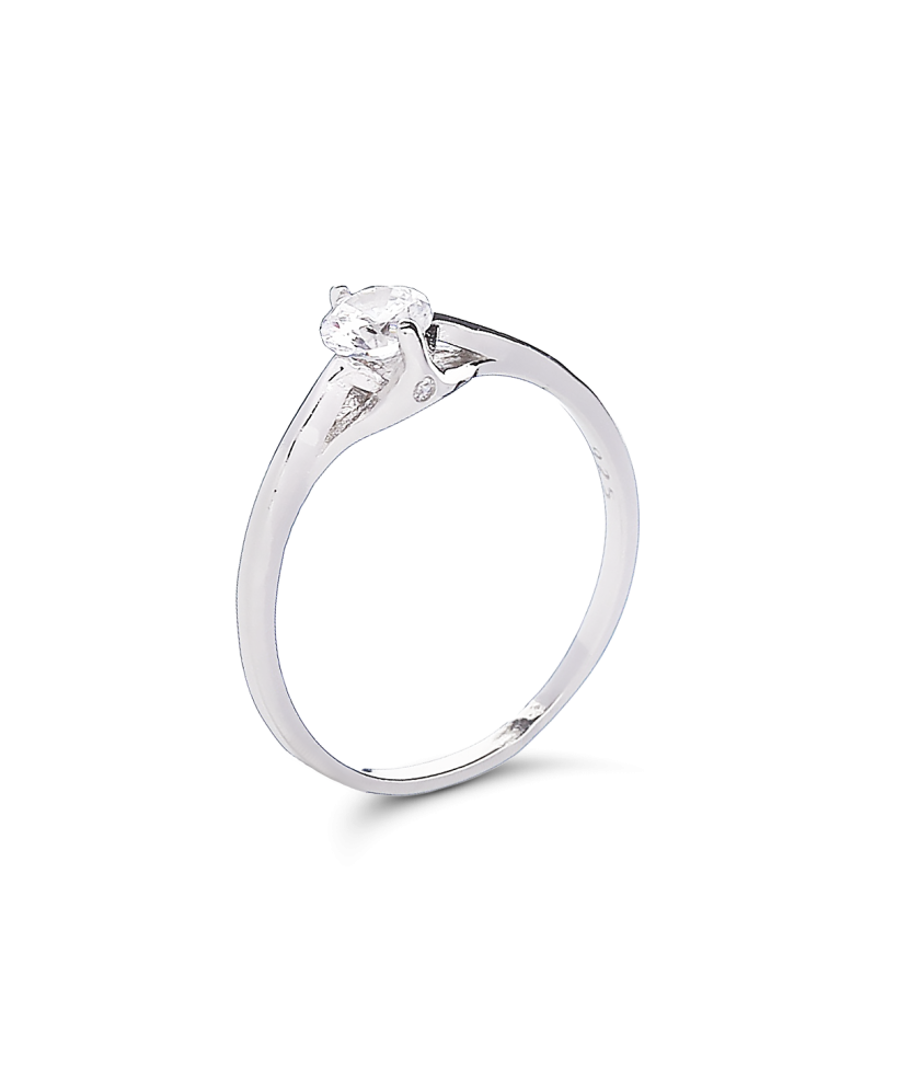 Hõbesõrmus tsirkoonidega Goldinga 00061