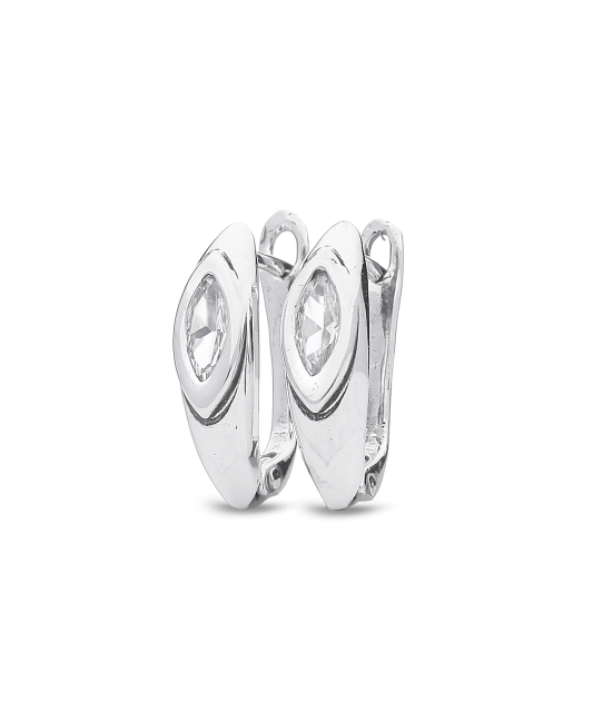 Hõbekõrvarõngad tsirkooniga Goldinga A236