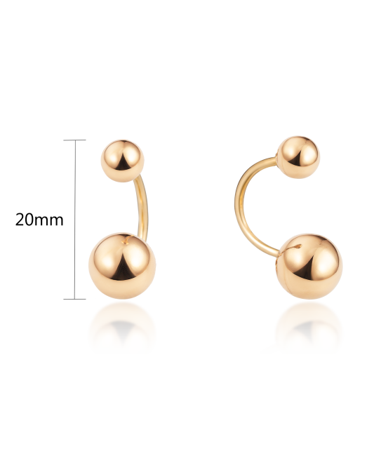 Золотые серьги