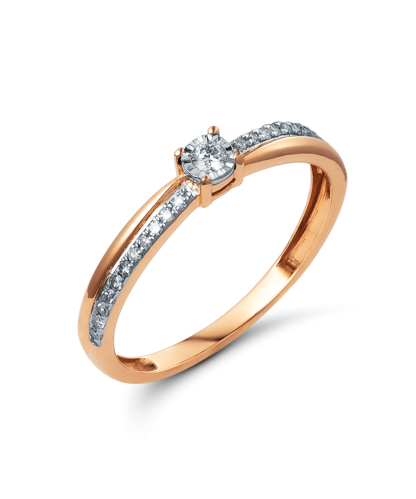 Kuldsõrmus briljantitega