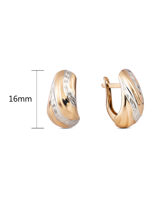 Kuldkõrvarõngad Goldinga XXDCNSE207288/3-WR