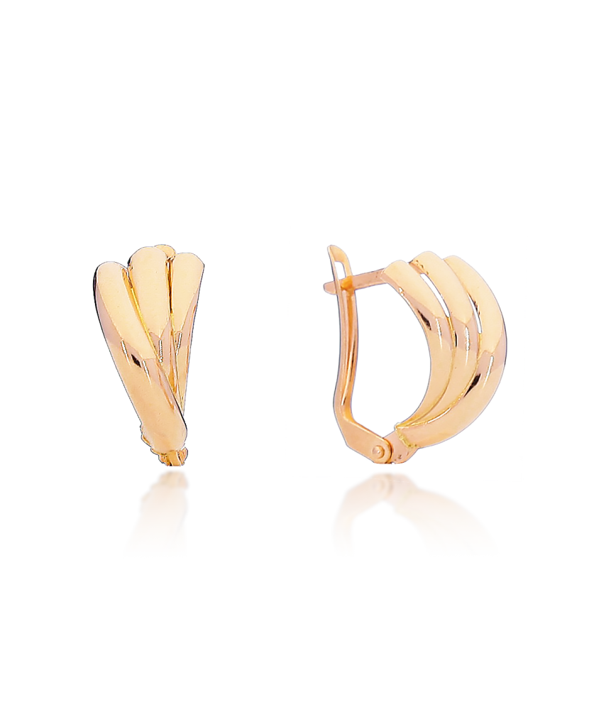 Золотые серьги