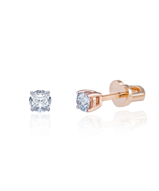 Kuldkõrvarõngad Briljantidega