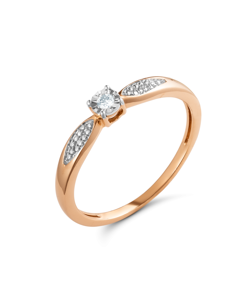 Kuldsõrmus teemantidega