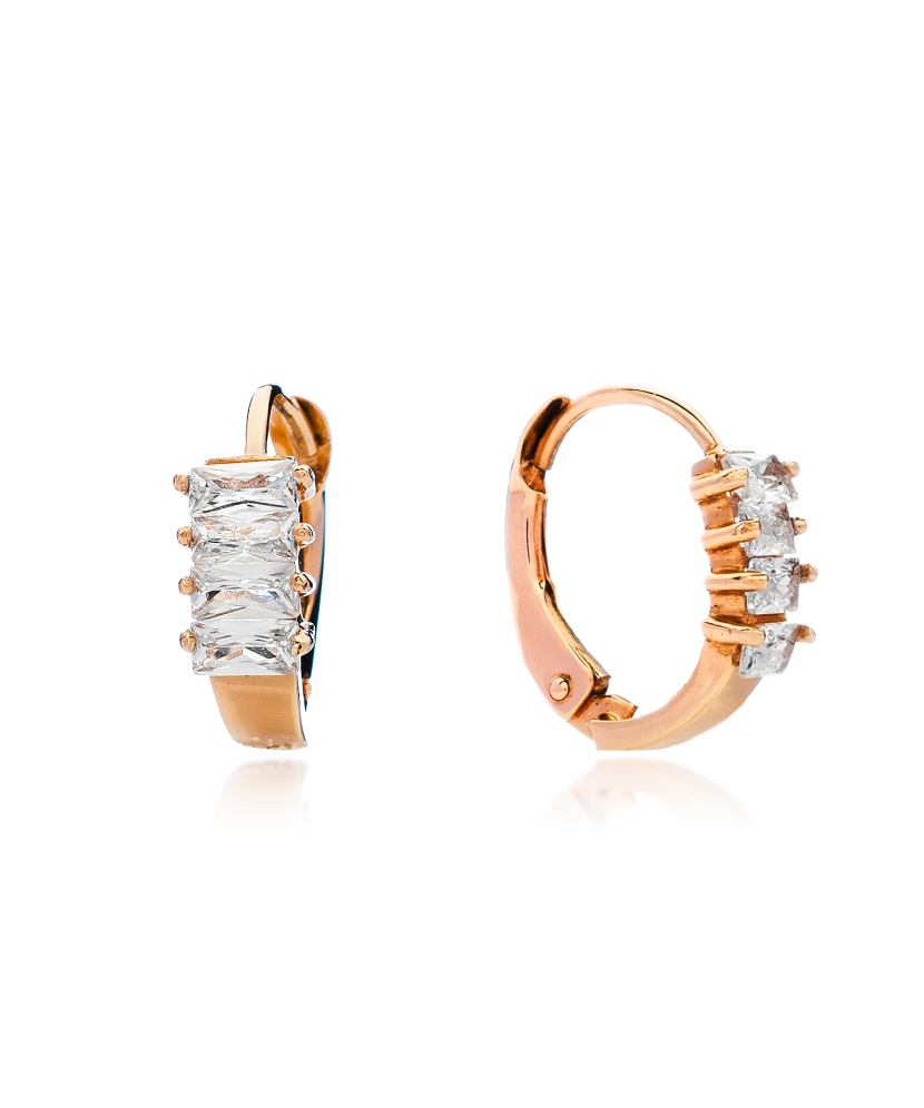 Золотые серьги