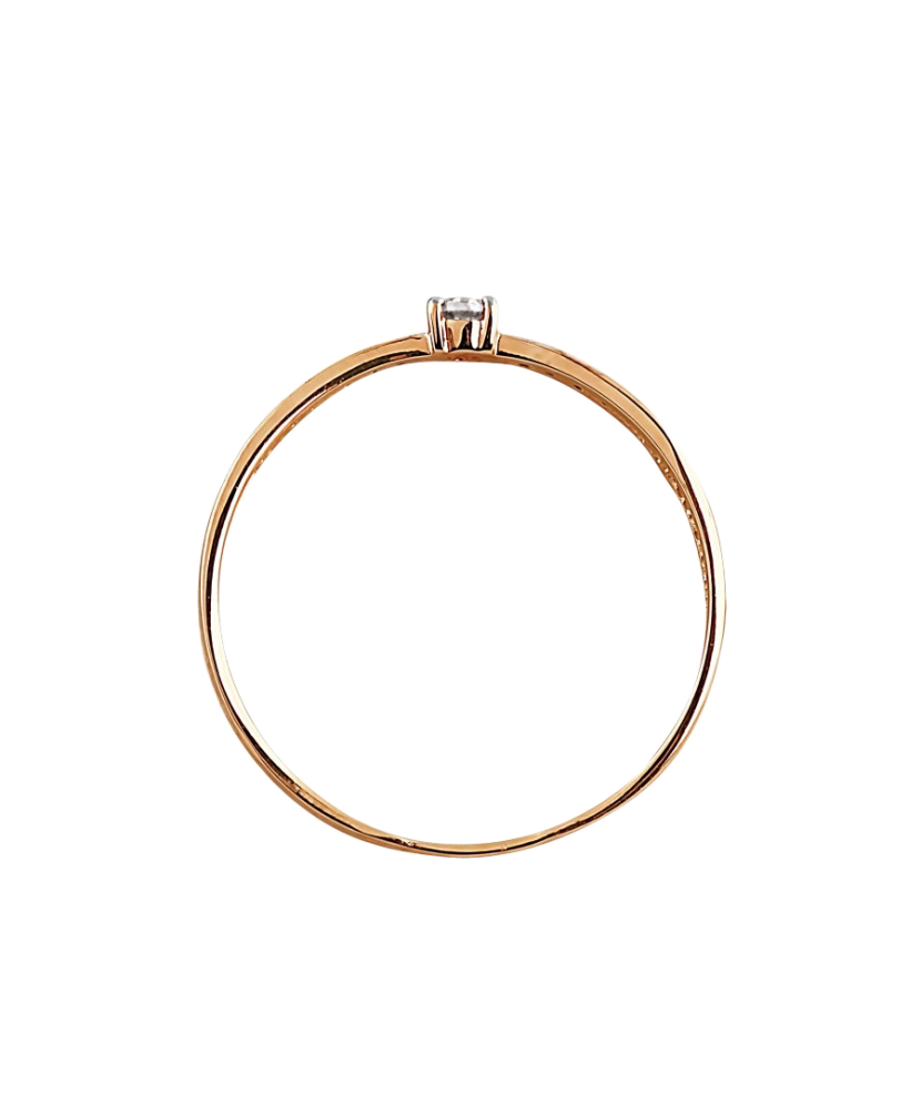 Kuldsõrmus tsirkoonidega Goldinga T142014392