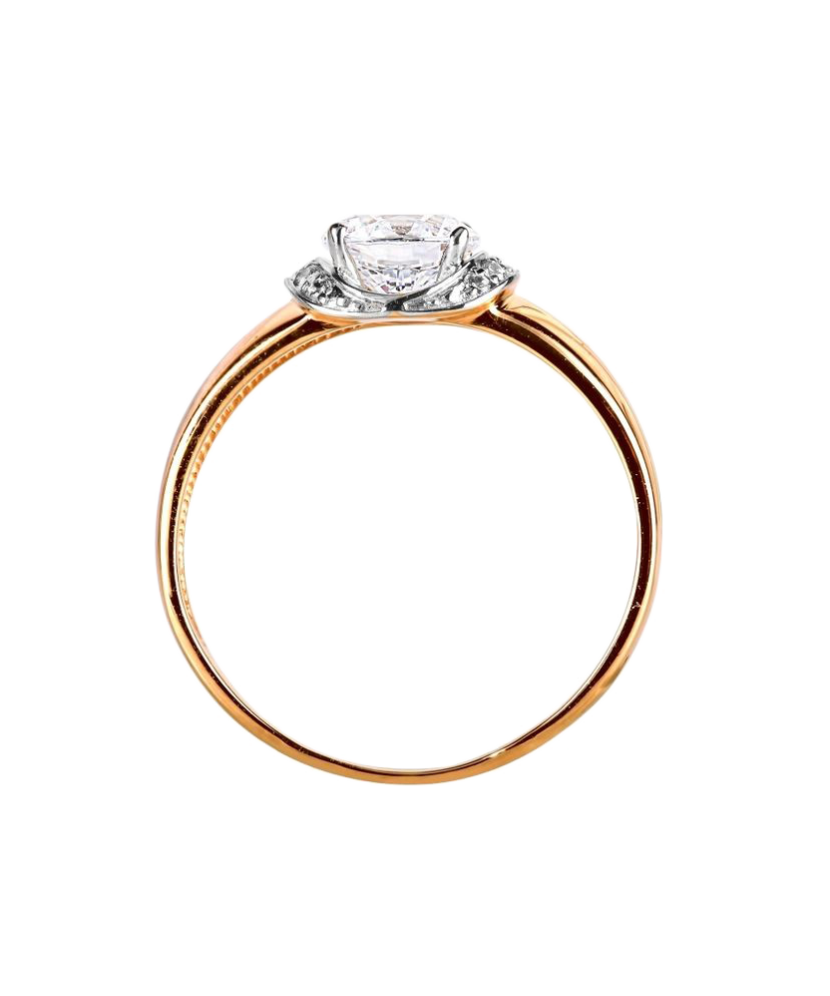 Kuldsõrmus kristallidega Goldinga T142015927