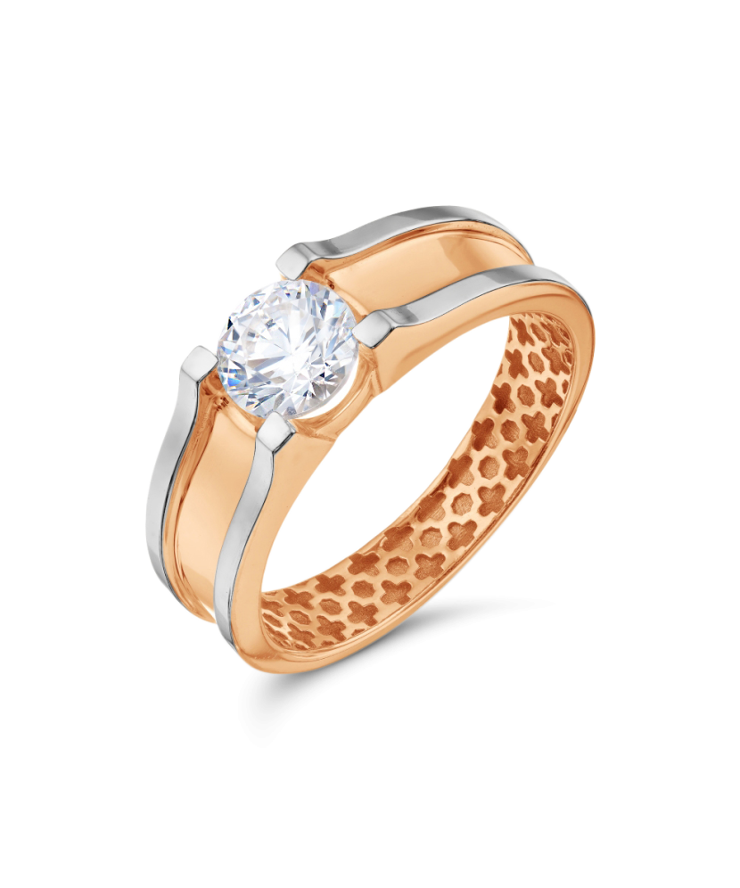 Kuldsõrmus tsirkooniga Goldinga T142018786