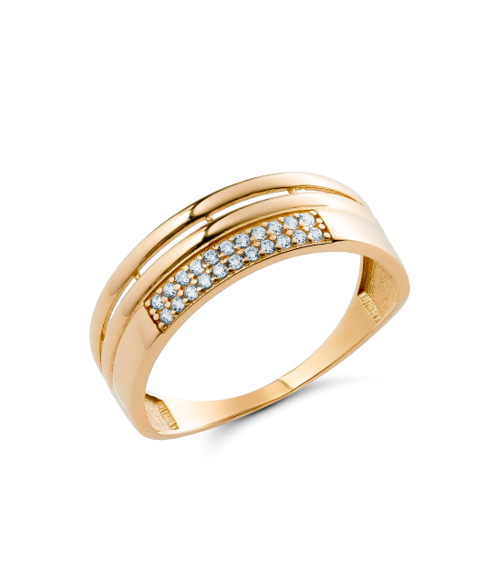 Kuldsõrmus Tsirkoonidega