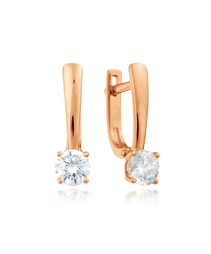 Kuldkõrvarõngad tsirkooniga Goldinga T102028243