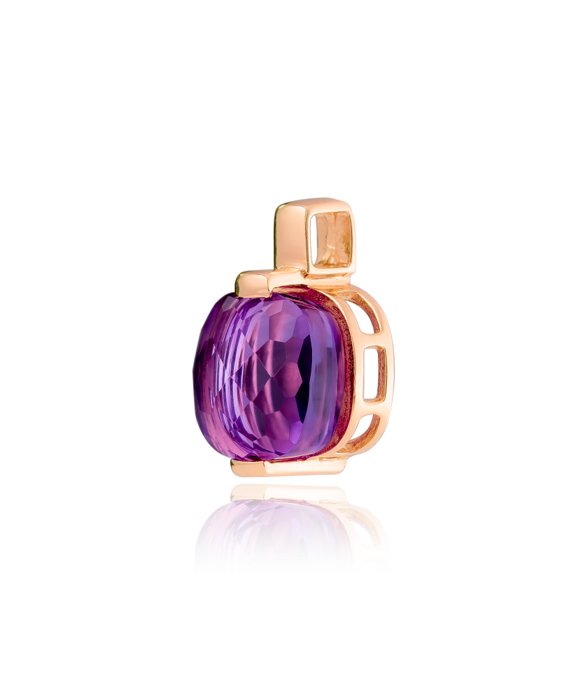 Kuldripats ametüstiga