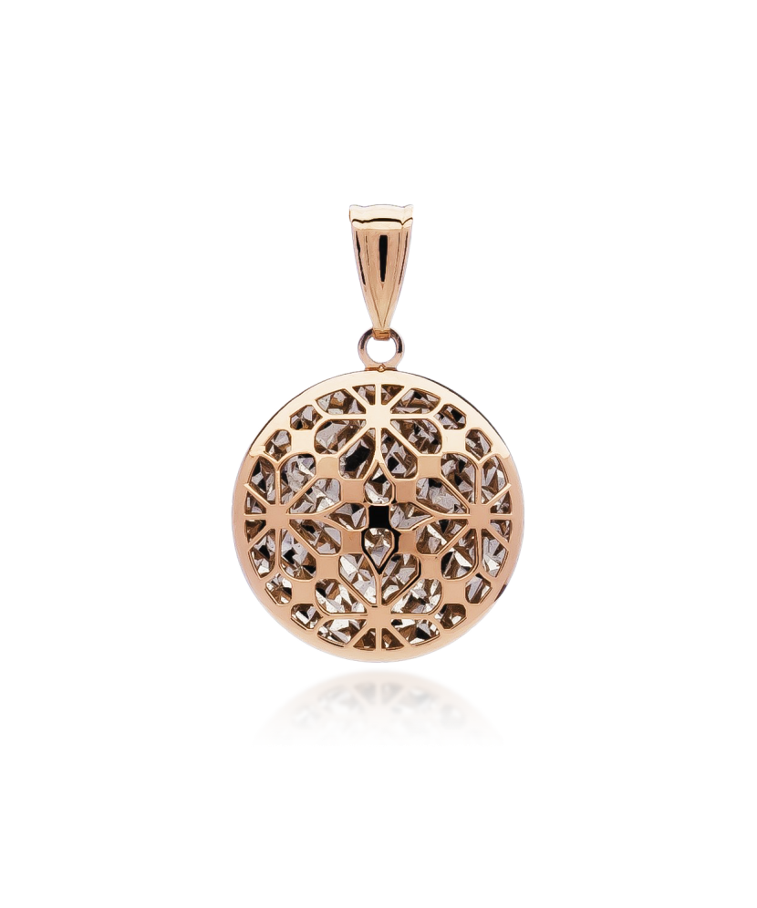 Золотой подвеска