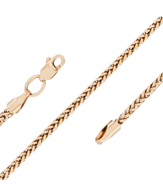 Kuldkett "Spiker" 2mm Goldinga SPIKER2MM