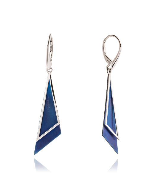 Hõbekõrvarõngad titaanist