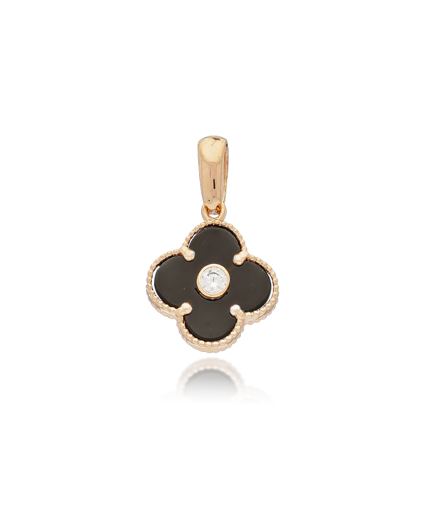 Kuldripats tsirkooni ja emailiga Goldinga 01088