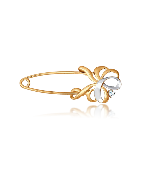 Kullast pross tsirkooniga Goldinga S040208