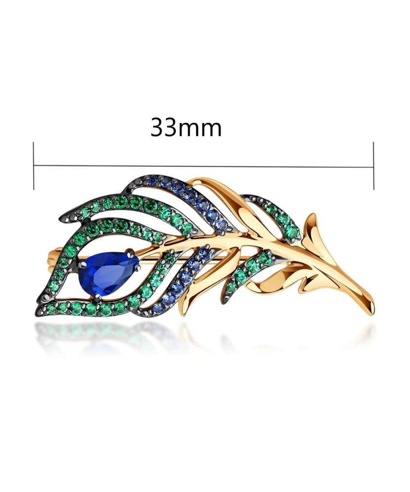 Kullast pross tsirkoonidega Goldinga S040185