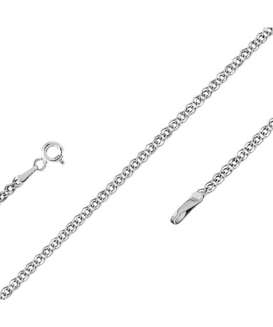 Цепочка из серебра "Mona Liza" 2.4mm