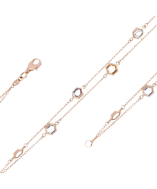 Kuldkäevõru tsirkoonidega Goldinga 01652