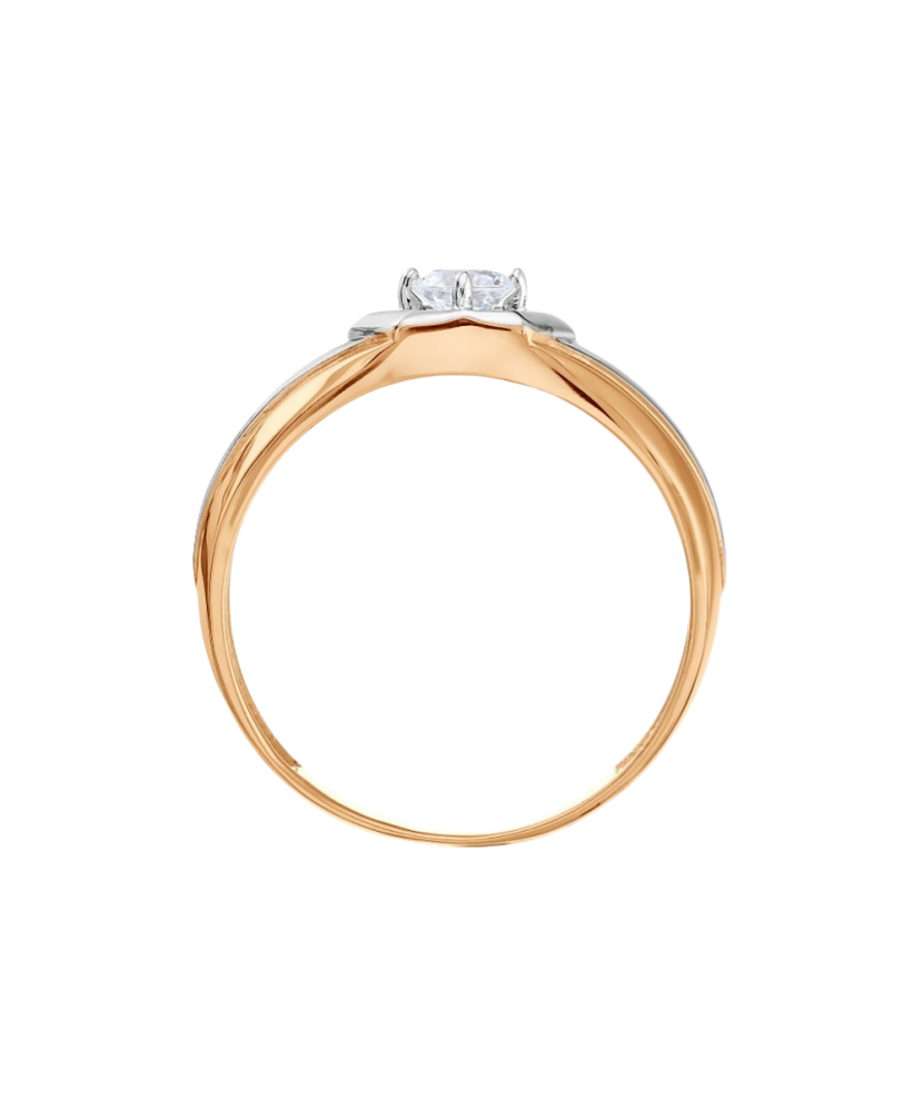 Kuldsõrmus tsirkoonidega Goldinga T14201A471