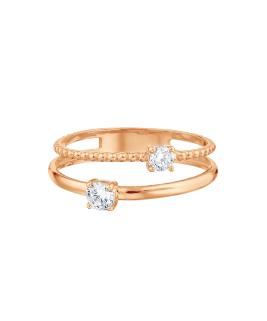 Kuldsõrmus tsirkoonidega Goldinga T102018634