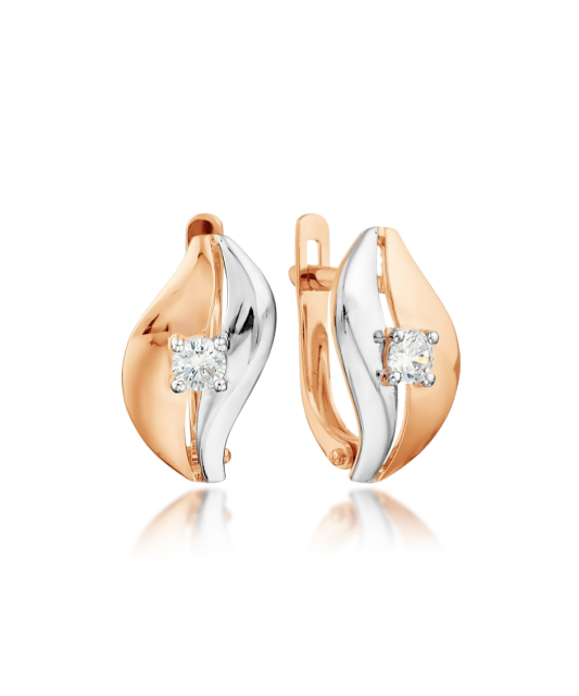 Kuldkõrvarõngad tsirkooniga Goldinga T142029472