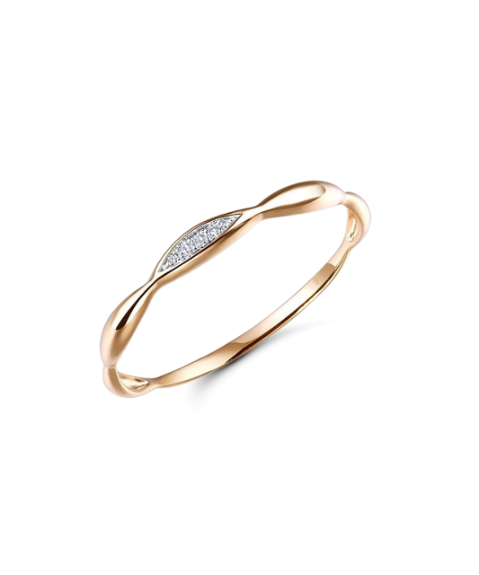 Kuldsõrmus teemantidega