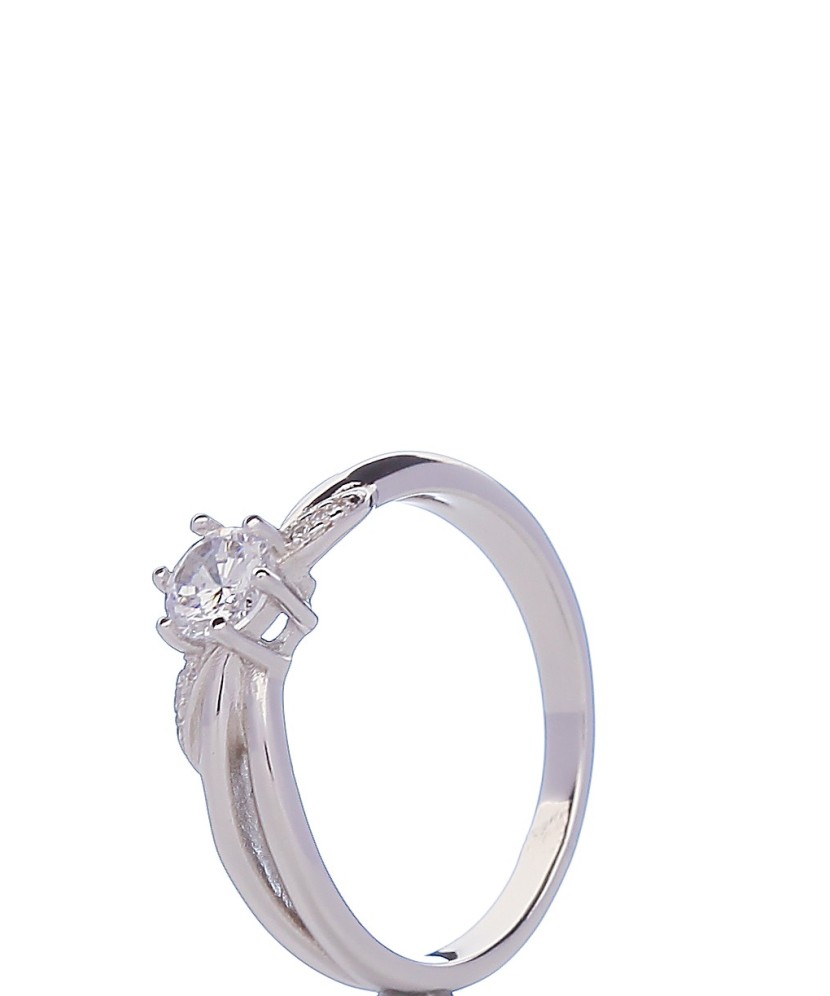 Hõbesõrmus tsirkoonidega - Hõbesõrmused - Goldinga