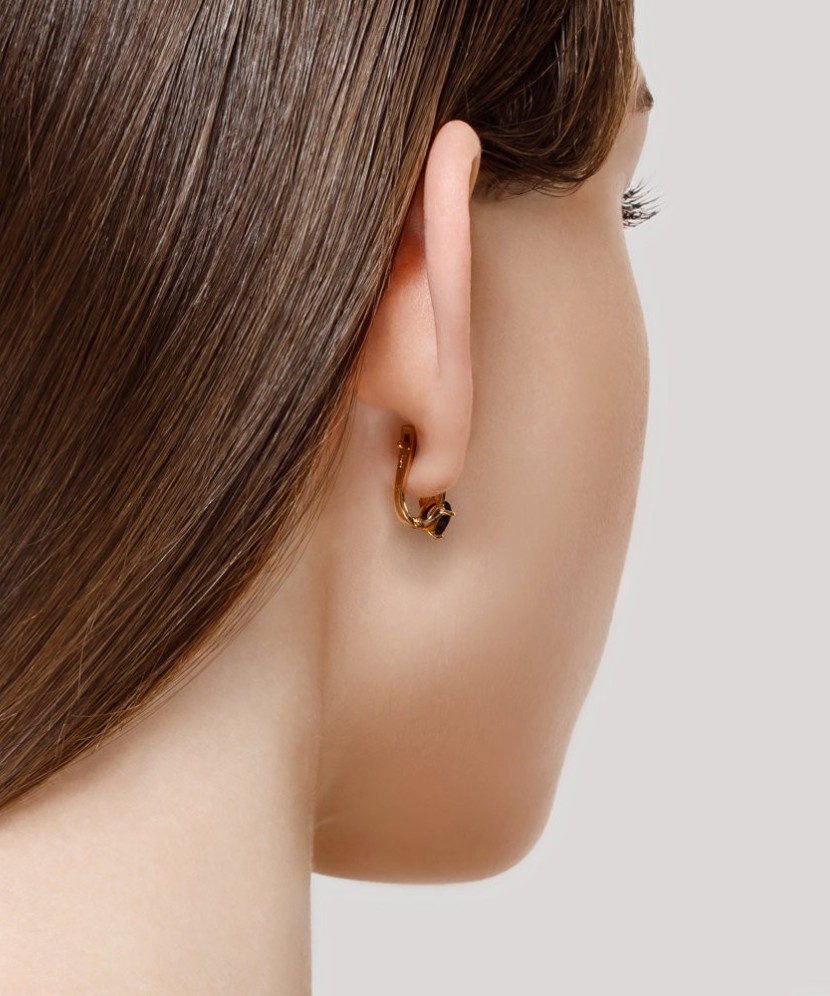 Kuldkõrvarõngad granaatide ja tsirkoonidega - Kuldkõrvarõngad - Goldinga