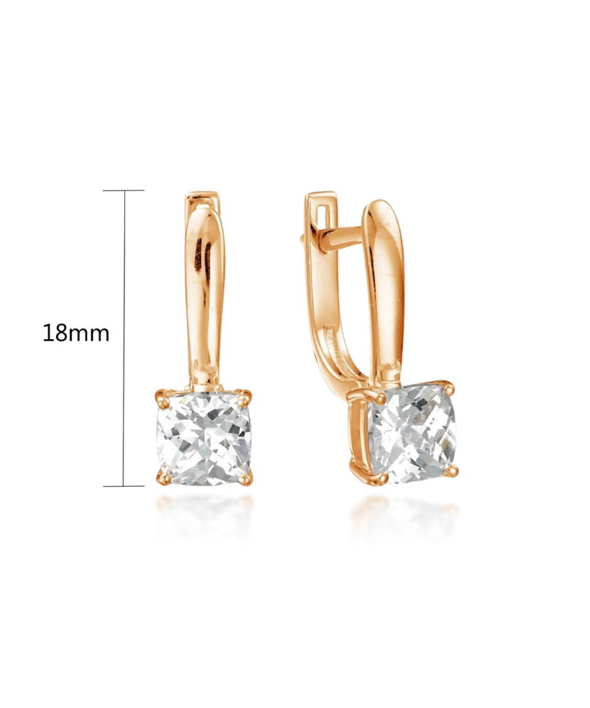 Kuldkõrvarõngad tsirkoonidega Goldinga T102027931