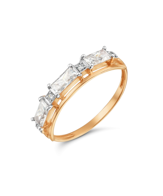 Kuldsõrmus tsirkoonidega Goldinga T142018959