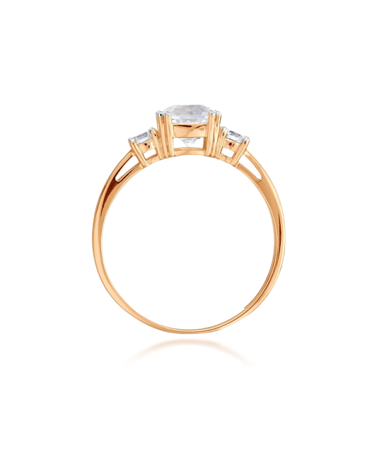 Kuldsõrmus tsirkoonidega Goldinga T14201A351