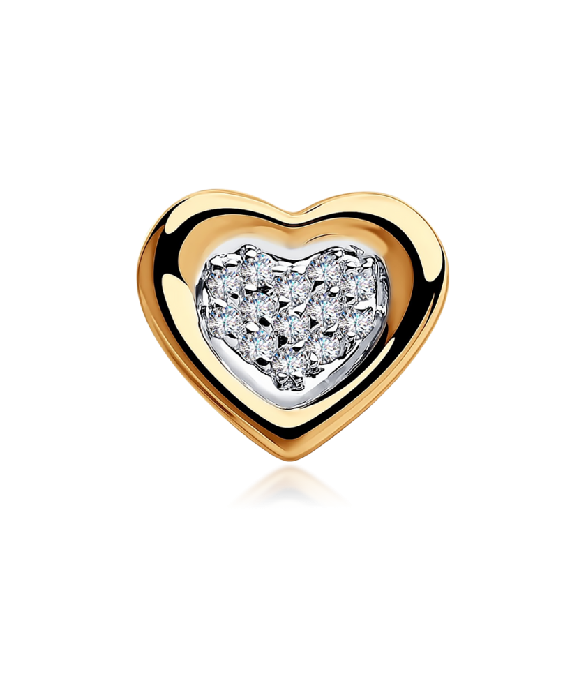 Kuldripats tsirkoonidega "Süda" Goldinga S035613