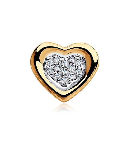 Kuldripats tsirkoonidega "Süda" Goldinga S035613