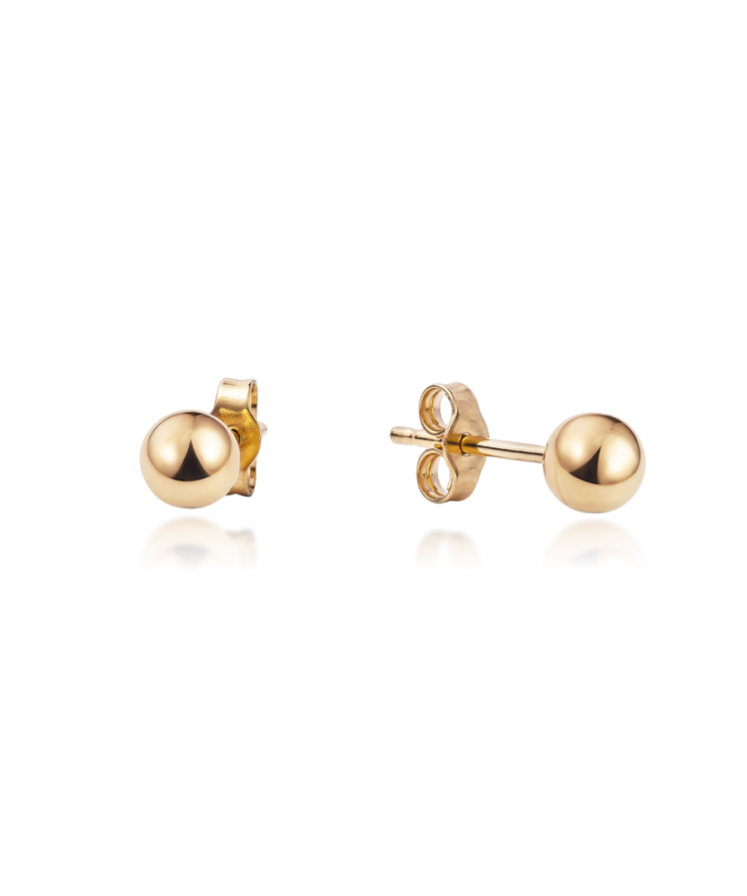 Kuldkõrvarõngad 4mm Goldinga BSC4/BE0004MM-V-R