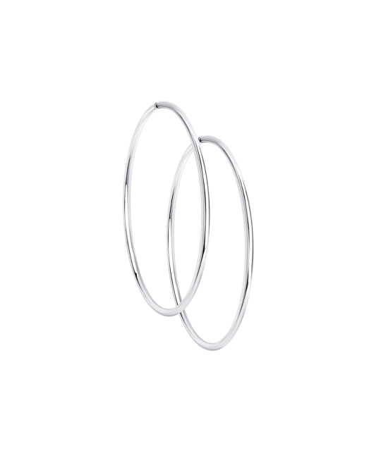 Hõbekõrvarõngad rõngad 40mm Goldinga S94140047