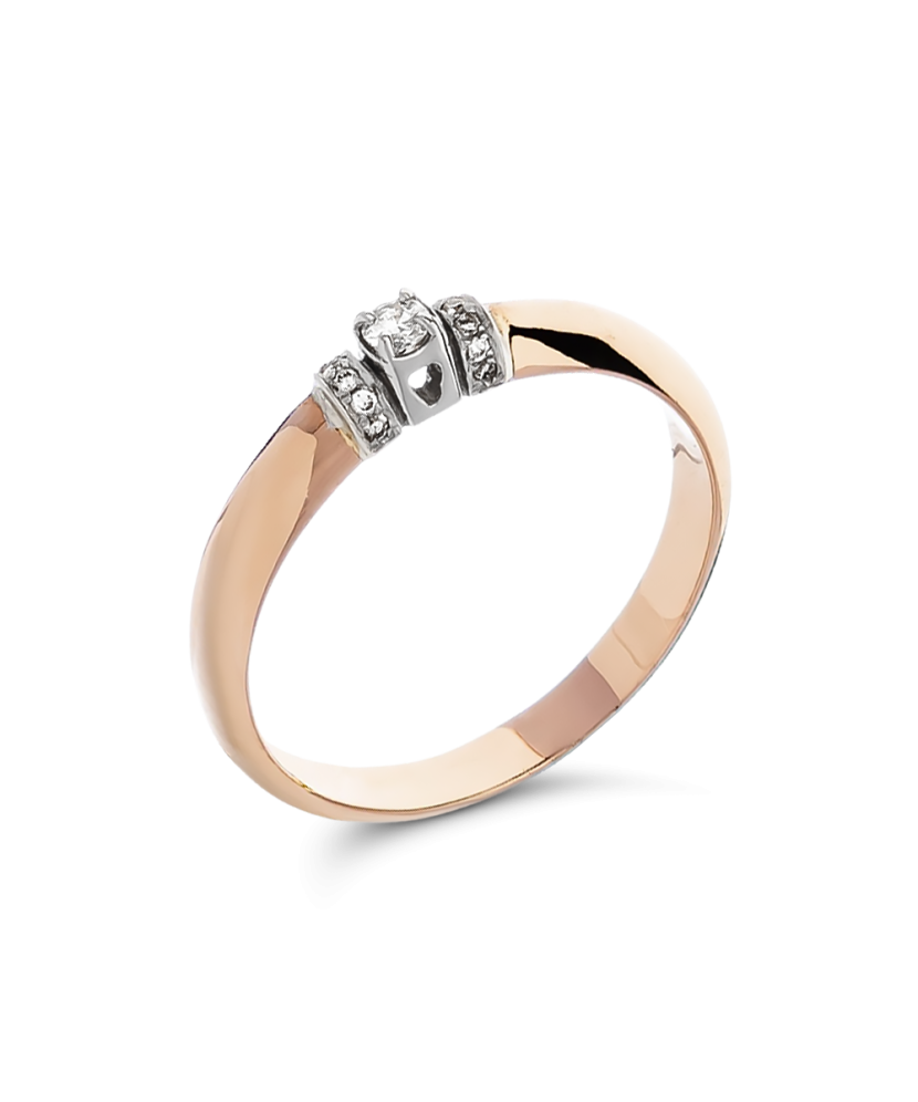 Kuldsõrmus briljantidega