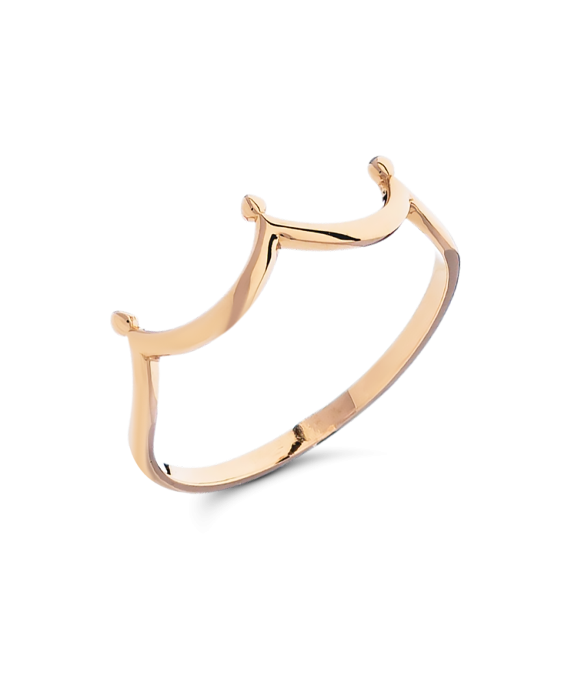 Kuldsõrmus "Kroon" Goldinga 81U225-RL1368-Y