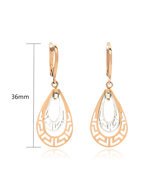 Золотые серьги