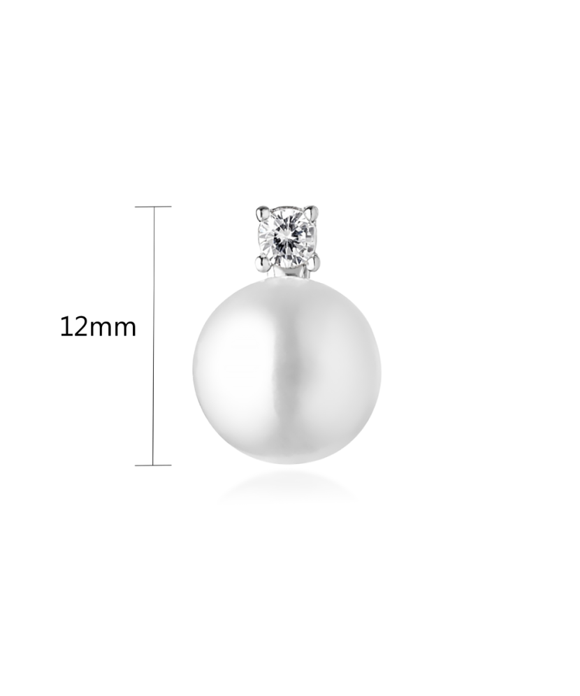 Hõberipats pärli ja tsirkooniga Goldinga SK20457P