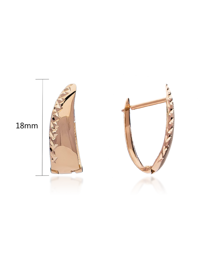 Золотые серьги