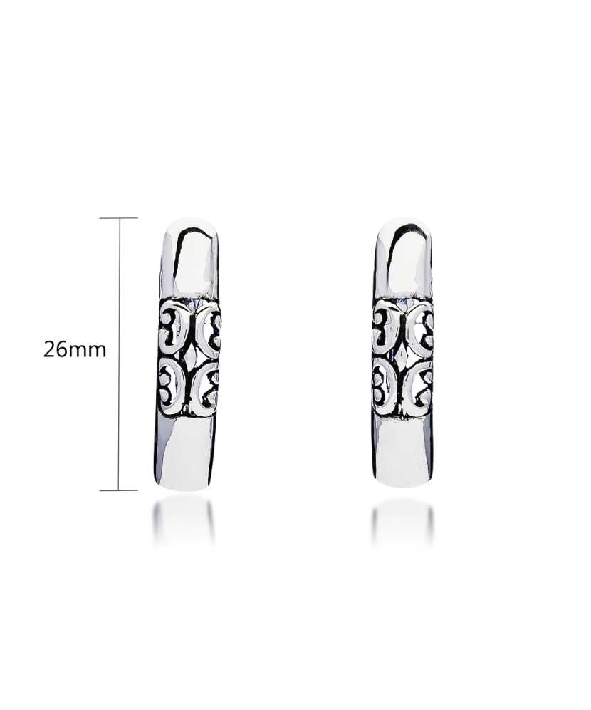 Серьги из серебра