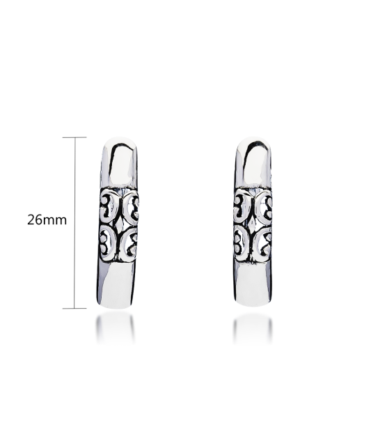 Серьги из серебра