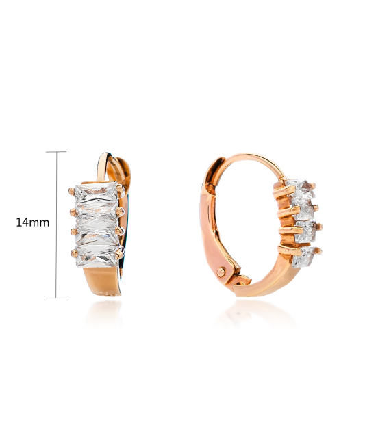 Kuldkõrvarõngad 14/5mm Goldinga 00622